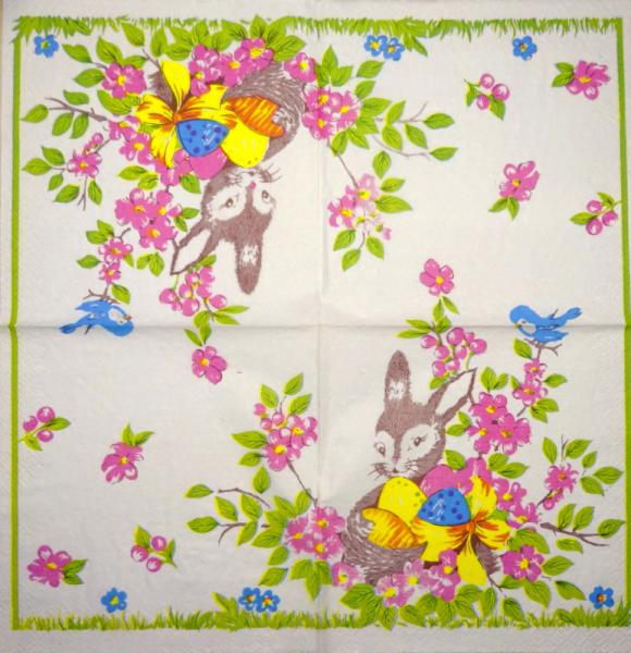 999.014 Hasen: unnatürlich - 3-lagig -  Paper Design